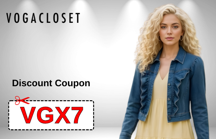 VogaCloset Promo Code VGX7