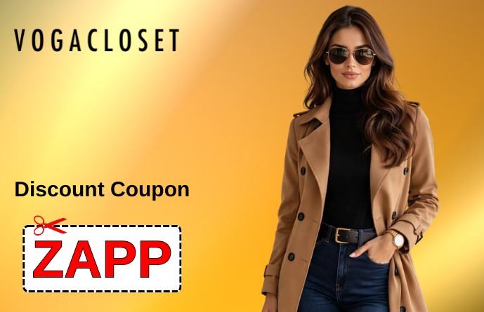 VogaCloset Promo Code ZAPP