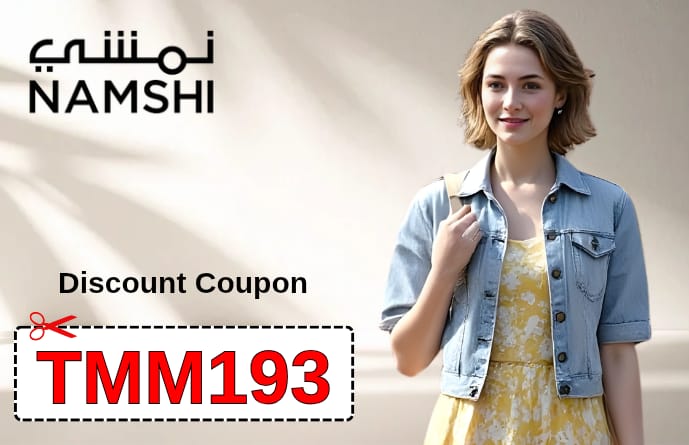 Namshi promo code TMM193 — exclusive fashion discount for UAE, Saudi Arabia, Kuwait, Qatar, Bahrain and Oman shoppers, verified and sourced by PromoCode.sale